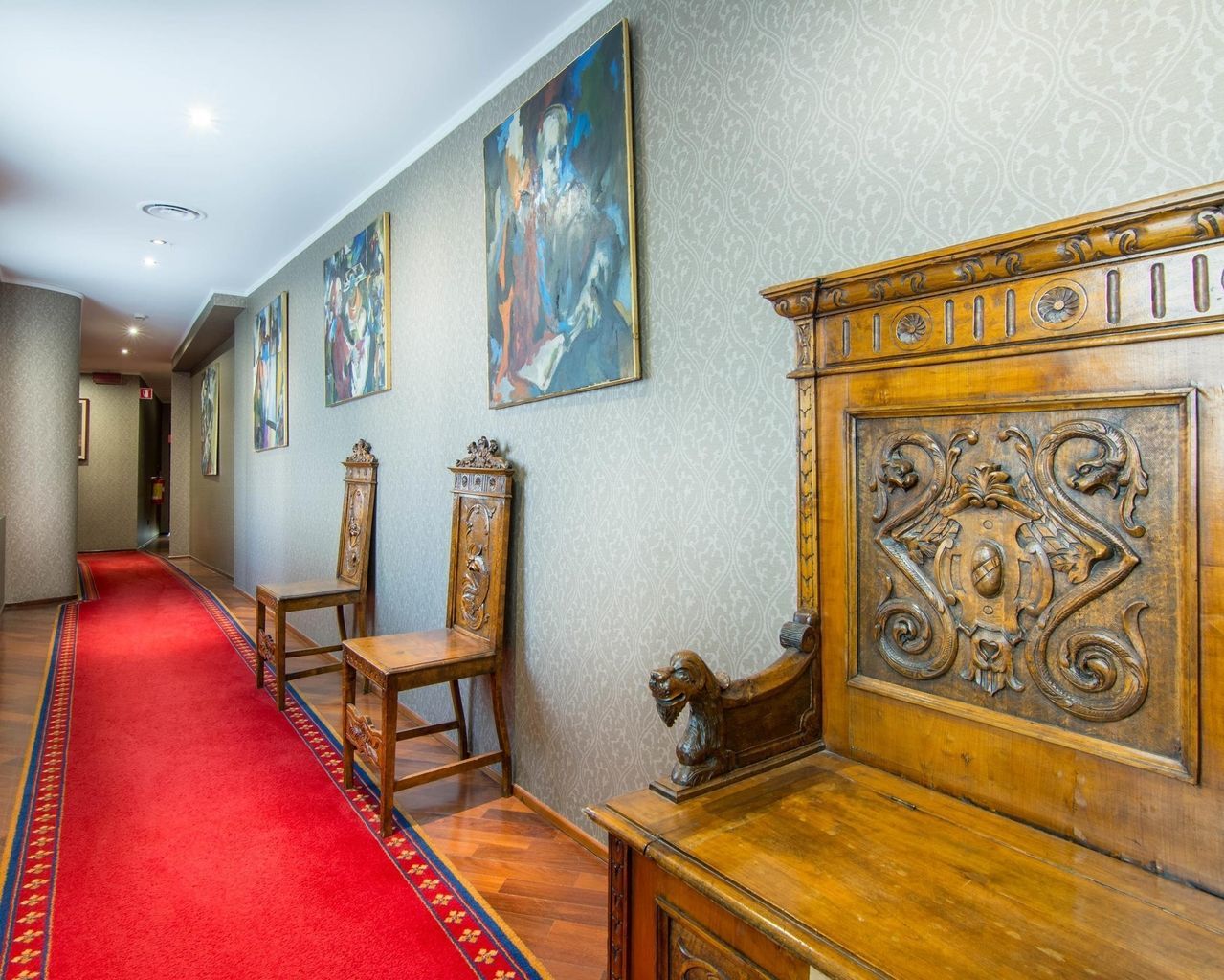 Hotel Regina Milán Interior foto