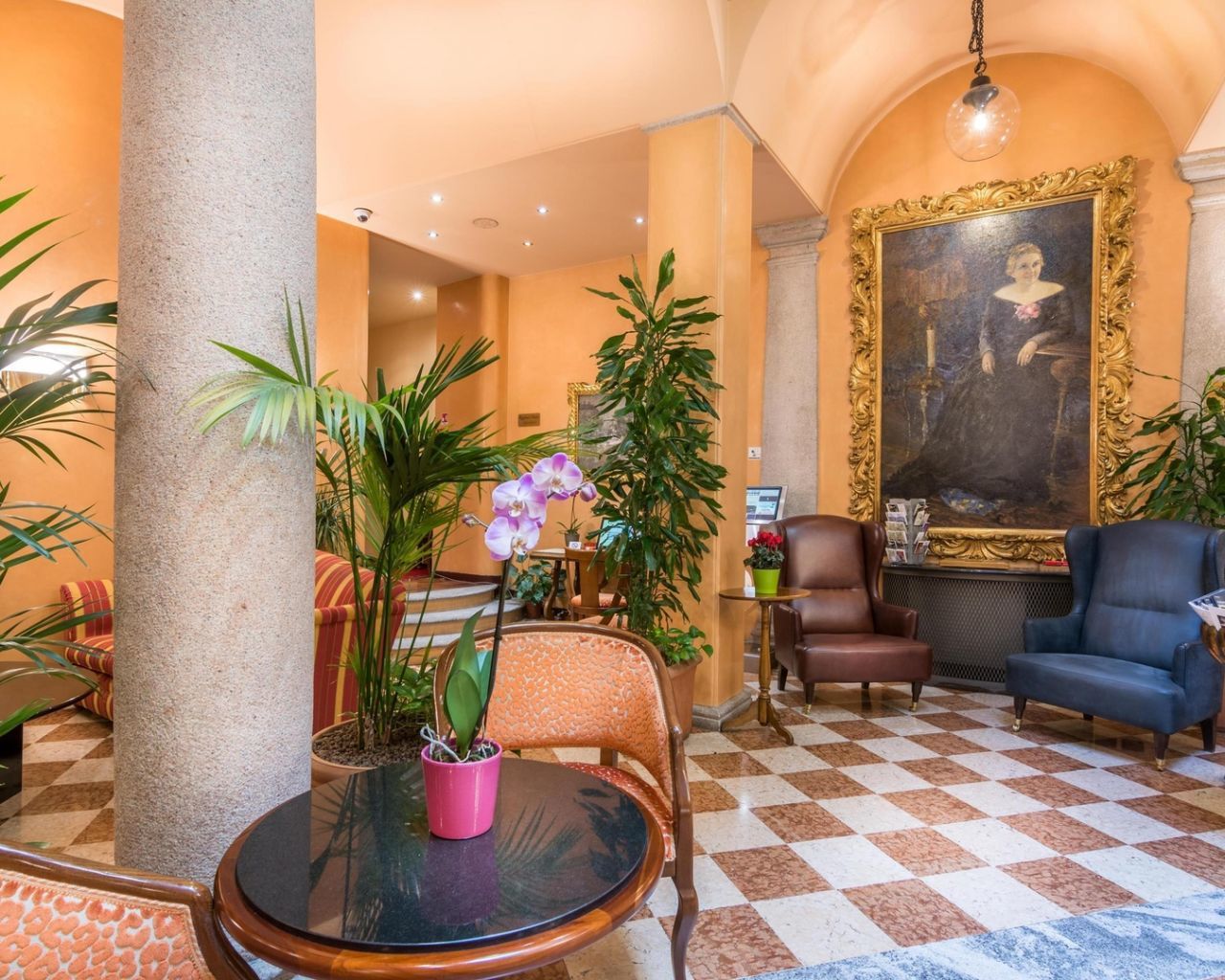 Hotel Regina Milán Interior foto